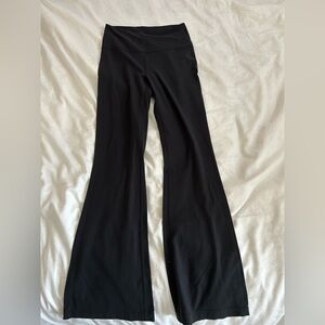 Lululemon Black Flared leggings